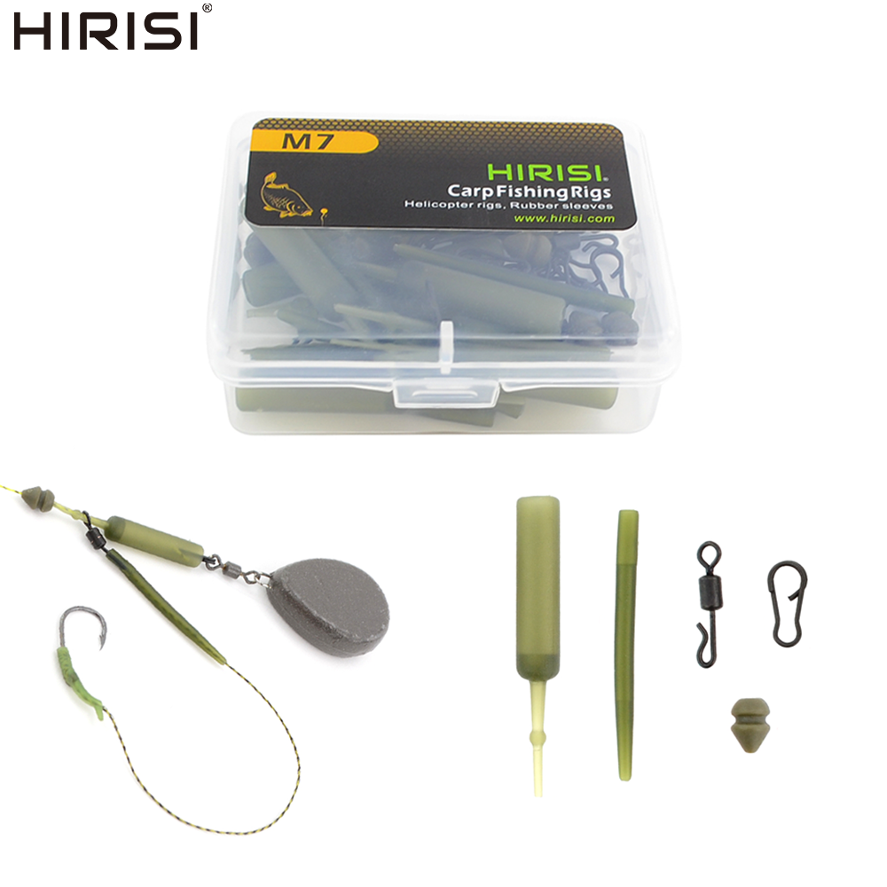 Freshwater Fishing Kit - Hirisi 10-sets Karpervissen Complete Rig Kit