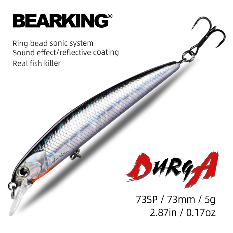 Quality Fishing Equipment - BEARKING Nieuw model 73mm 5g professionele
