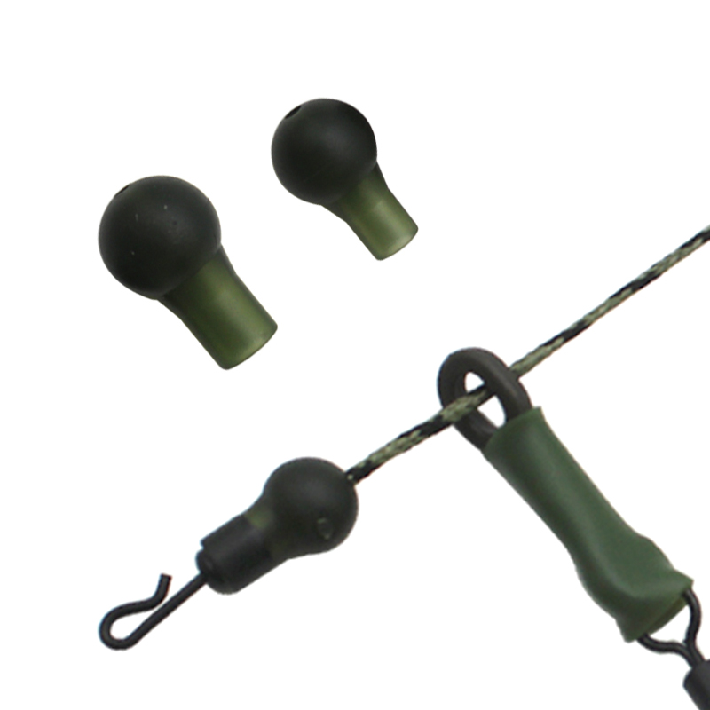 Quality Fishing Equipment - 30 stks Karpervissen Accessoires Afgeronde Buffer