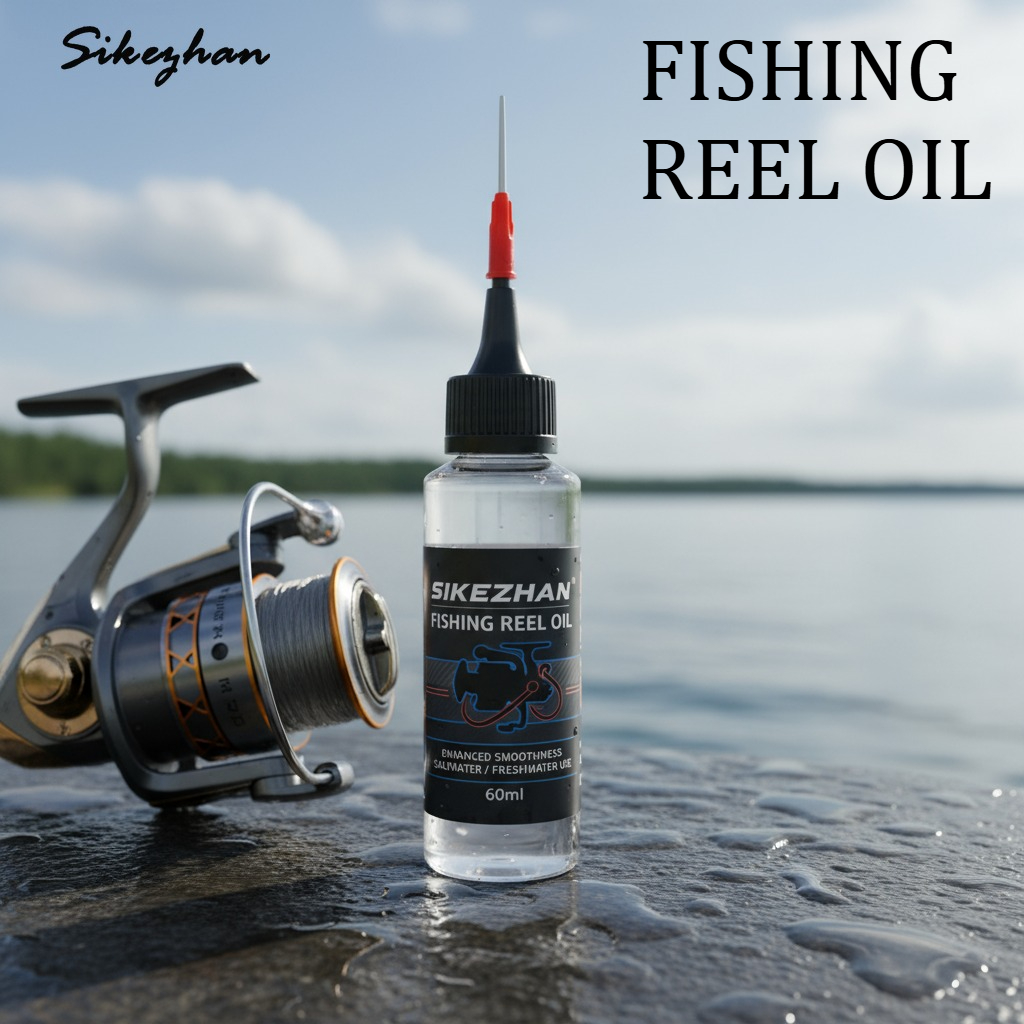 Freshwater Fishing Kit - Vismolenolie met precisienaald – molensmeermiddel voor