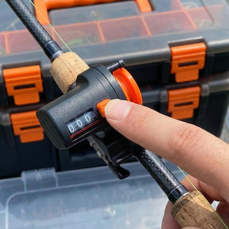 Fishing Equipment Line - 0-999M Vislijn Teller Diepte Lengtemeetinstrument Draagbare