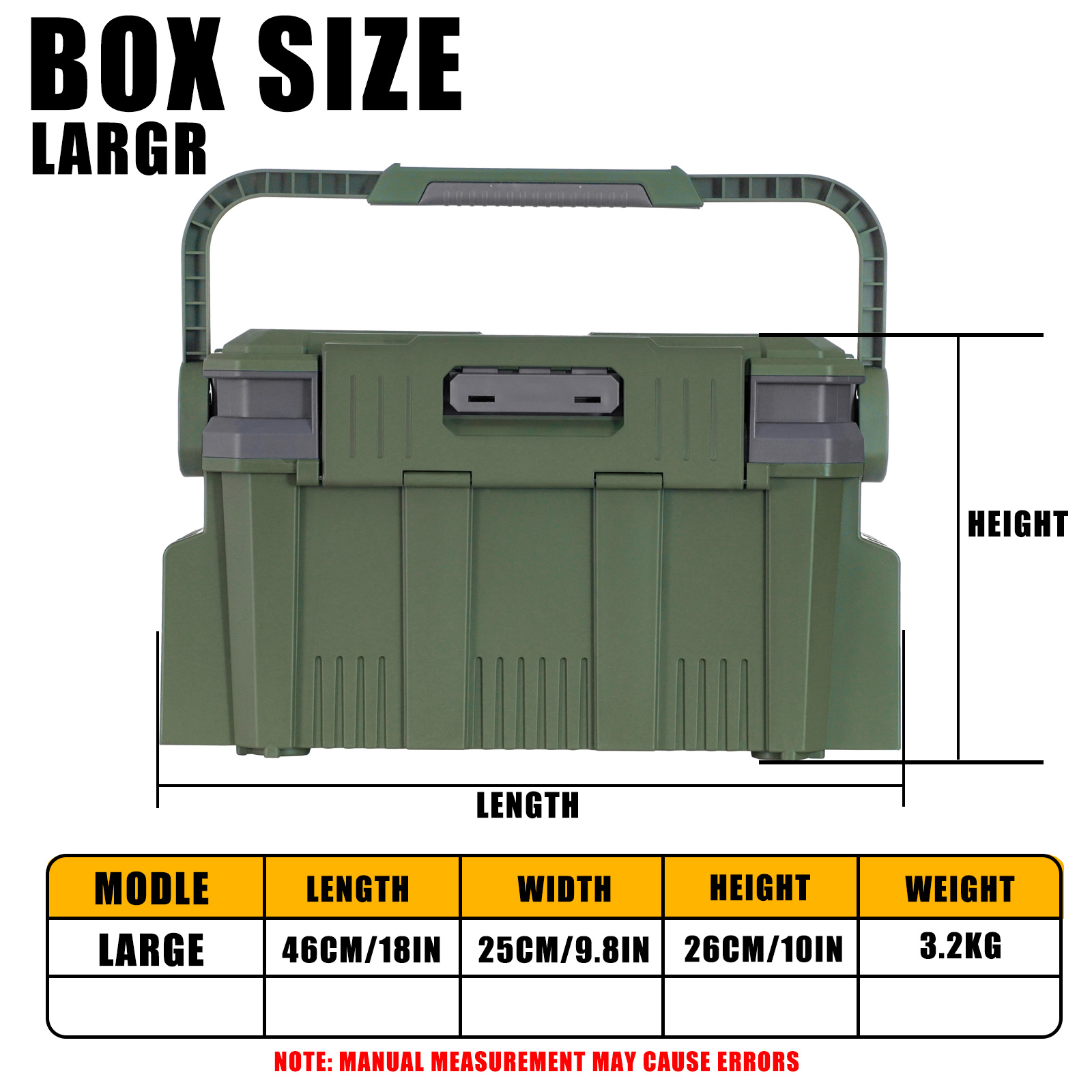 Nieuw Groot Viskistpak 19.5l 2 - Quality Fishing Equipment recensie en prijs
