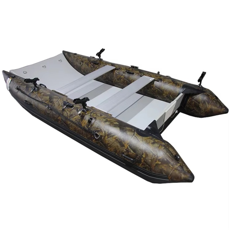 Snelle opblaasbare catamaranbo - Fishing Lure recensie en prijs