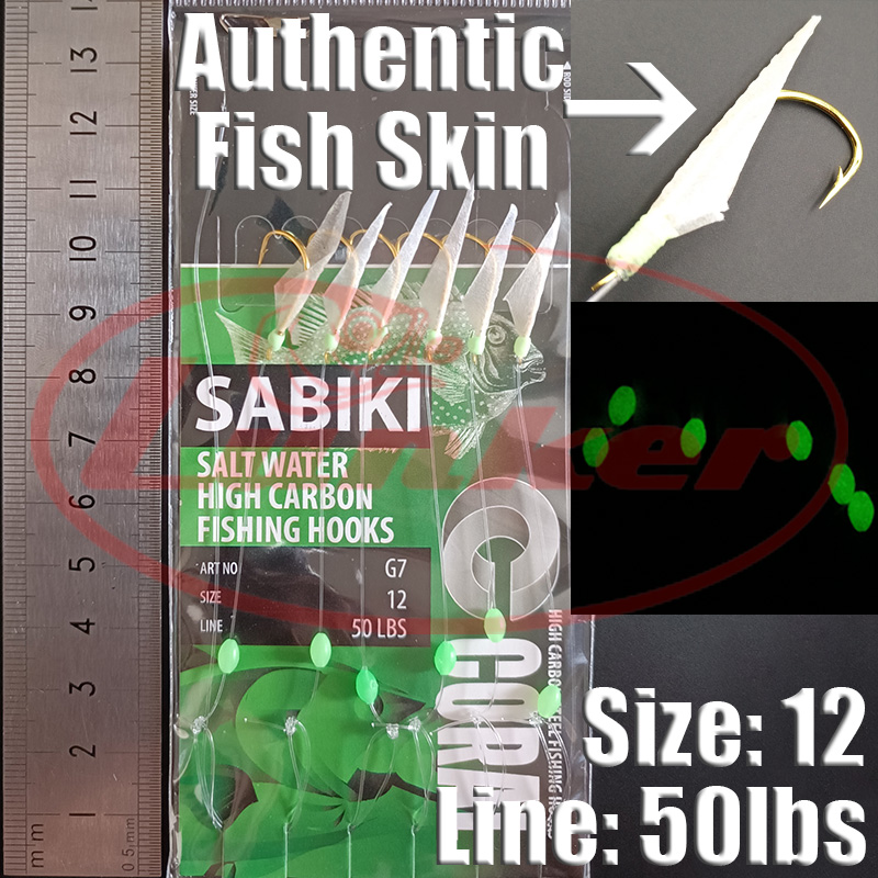 Lunker sabiki rig haken lichtg - Quality Fishing Equipment recensie en prijs